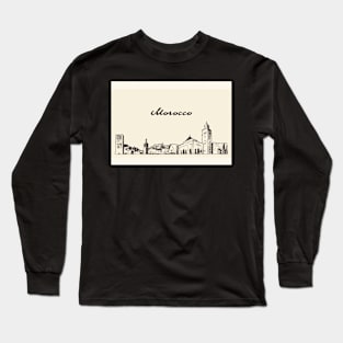 Old Morocco theme Long Sleeve T-Shirt